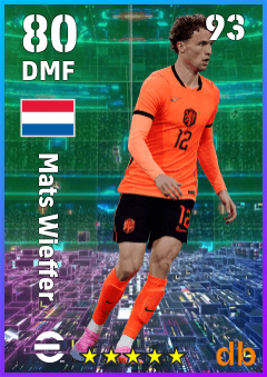 Mats Wieffer eFootball player card