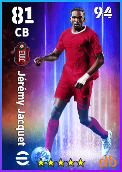 Jérémy Jacquet — CB, OVR 81, MAX 94