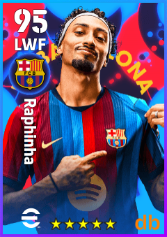 Raphinha eFootball player card