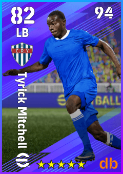 Tyrick Mitchell — LB, OVR 82, MAX 94