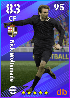 Nick Woltemade — CF, OVR 83, MAX 95