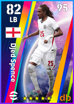 Djed Spence — LB, OVR 82, MAX 95
