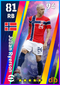 Julian Ryerson eFootball player card