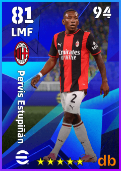 Pervis Estupiñán eFootball player card