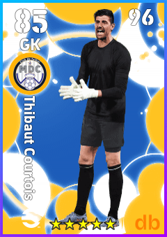 Thibaut Courtois — GK, OVR 85, MAX 85