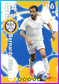 Bernardo Silva — CMF, OVR 84, MAX 84