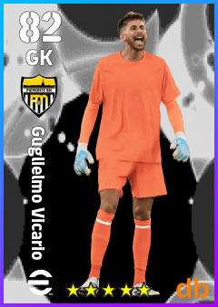Guglielmo Vicario — GK, OVR 82, MAX 82