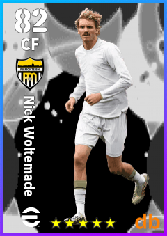 Nick Woltemade — CF, OVR 82, MAX 82