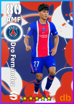 Dro Fernández — AMF, OVR 80, MAX 80