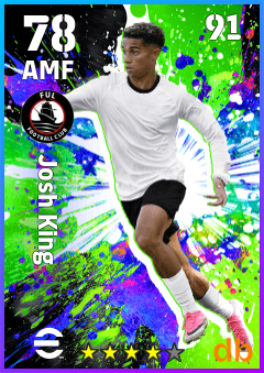 Josh King — AMF, OVR 78, MAX 91