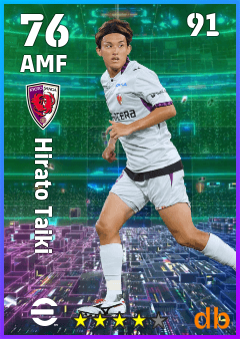 Hirato Taiki eFootball player card