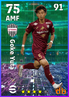 Goke Yuta eFootball player card