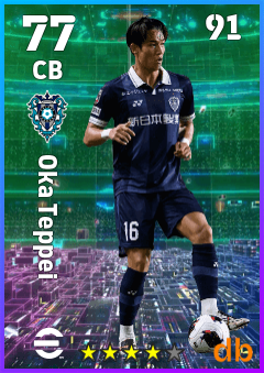 Oka Teppei eFootball player card