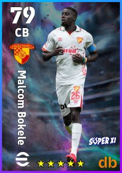 Malcom Bokele — CB, OVR 79, MAX 79