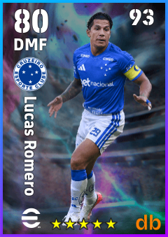 Lucas Romero — DMF, OVR 80, MAX 93