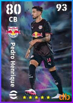 Pedro Henrique — CB, OVR 80, MAX 93