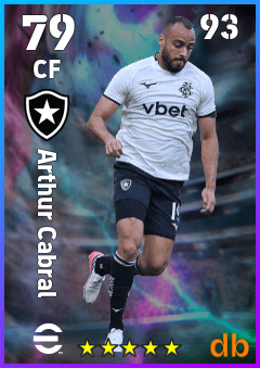 Arthur Cabral — CF, OVR 79, MAX 93