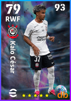 Kaio César — RWF, OVR 79, MAX 93
