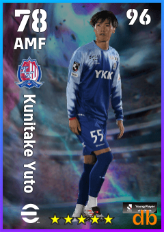 Kunitake Yuto eFootball player card
