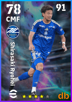 Shirasaki Ryohei eFootball player card