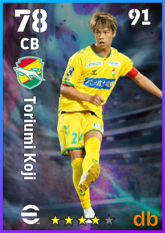 Toriumi Koji eFootball player card