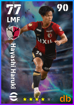 Hayashi Haruki eFootball player card