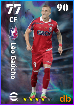 Léo Gaúcho — CF, OVR 77, MAX 90