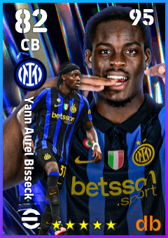 Yann Aurel Bisseck eFootball player card