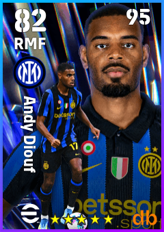Andy Diouf eFootball player card