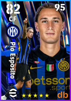 Pio Esposito — CF, OVR 82, MAX 95