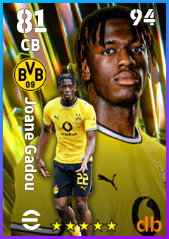 Joane Gadou — CB, OVR 81, MAX 94