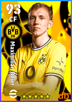 Maximilian Beier — CF, OVR 93, MAX 93