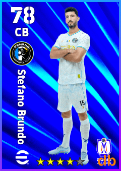 Stefano Brundo — CB, OVR 78, MAX 78