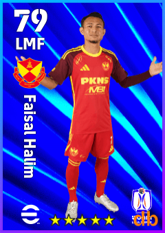 Faisal Halim — LMF, OVR 79, MAX 79