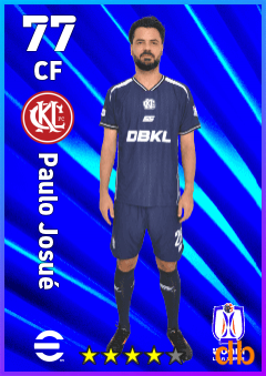 Paulo Josué — CF, OVR 77, MAX 77