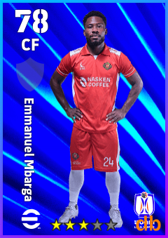 Emmanuel Mbarga eFootball player card