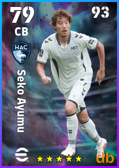 Seko Ayumu — CB, OVR 79, MAX 93
