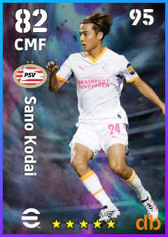 Sano Kodai — CMF, OVR 82, MAX 95
