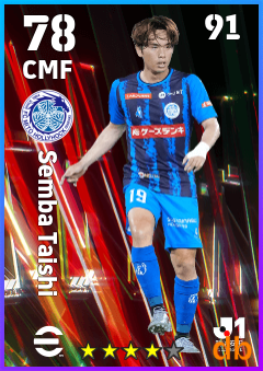 Semba Taishi — CMF, OVR 78, MAX 91