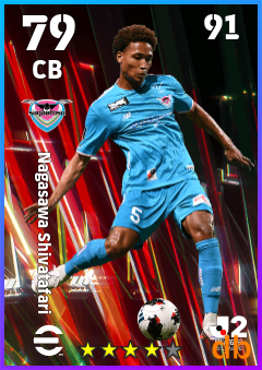 Nagasawa Shivatafari — CB, OVR 79, MAX 91