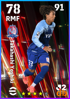 Takahashi Yoshiki — RMF, OVR 78, MAX 91