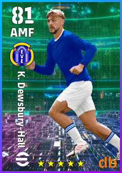 K. Dewsbury-Hall eFootball player card