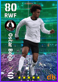 Oscar Bobb — RWF, OVR 80, MAX 80
