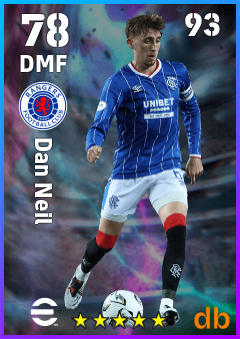 Dan Neil — DMF, OVR 78, MAX 93