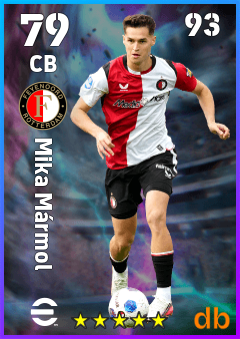Mika Mármol — CB, OVR 79, MAX 93