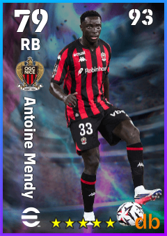 Antoine Mendy — RB, OVR 79, MAX 93