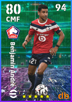 Benjamin André — CMF, OVR 80, MAX 80