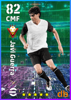Javi Guerra — CMF, OVR 82, MAX 82