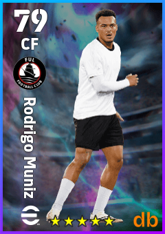 Rodrigo Muniz — CF, OVR 79, MAX 79