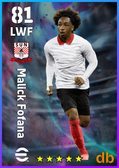 Malick Fofana — LWF, OVR 81, MAX 81